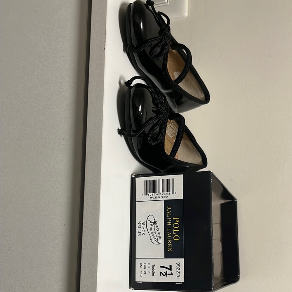 Polo by Ralph Lauren Black Kids Shoes
